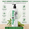 Hug & Wag Tick & Flea Dog Shampoo | Neem, Tulsi & Karanja | Power of Natural Repellent for Ticks, Fleas & Lice in Dogs | Soothes & Heals Irritated Skin | 225ml | Pack of 1 Hug n Wag