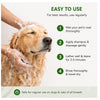Hug & Wag Tick & Flea Dog Shampoo | Neem, Tulsi & Karanja | Power of Natural Repellent for Ticks, Fleas & Lice in Dogs | Soothes & Heals Irritated Skin | 225ml | Pack of 1 Hug n Wag