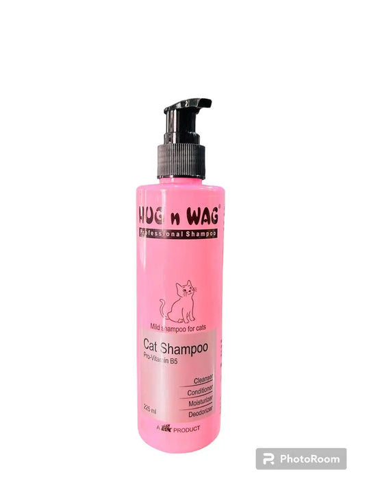 Hug n wag cat shampoo 200ml Amanpetshop