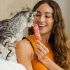 INABA Churu Cat Treats, Lickable, Squeezable Creamy Purée with Vitamin E, 0.5 Ounces per Tube, 100 Tubes Total, Tuna Variety INABA
