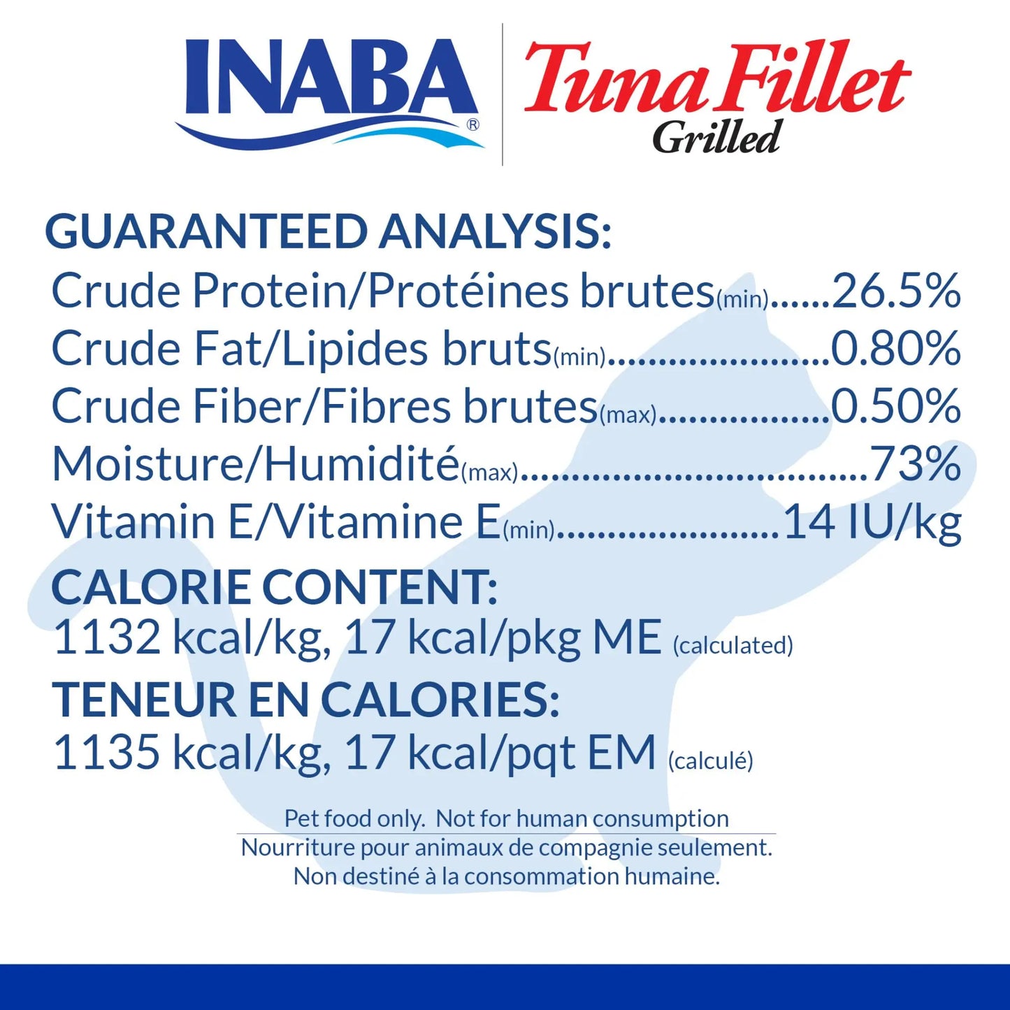 INABA Grilled Tuna Fillet in Tuna Broth Cat Treats 6pk, All Life Stages, Chunk INABA