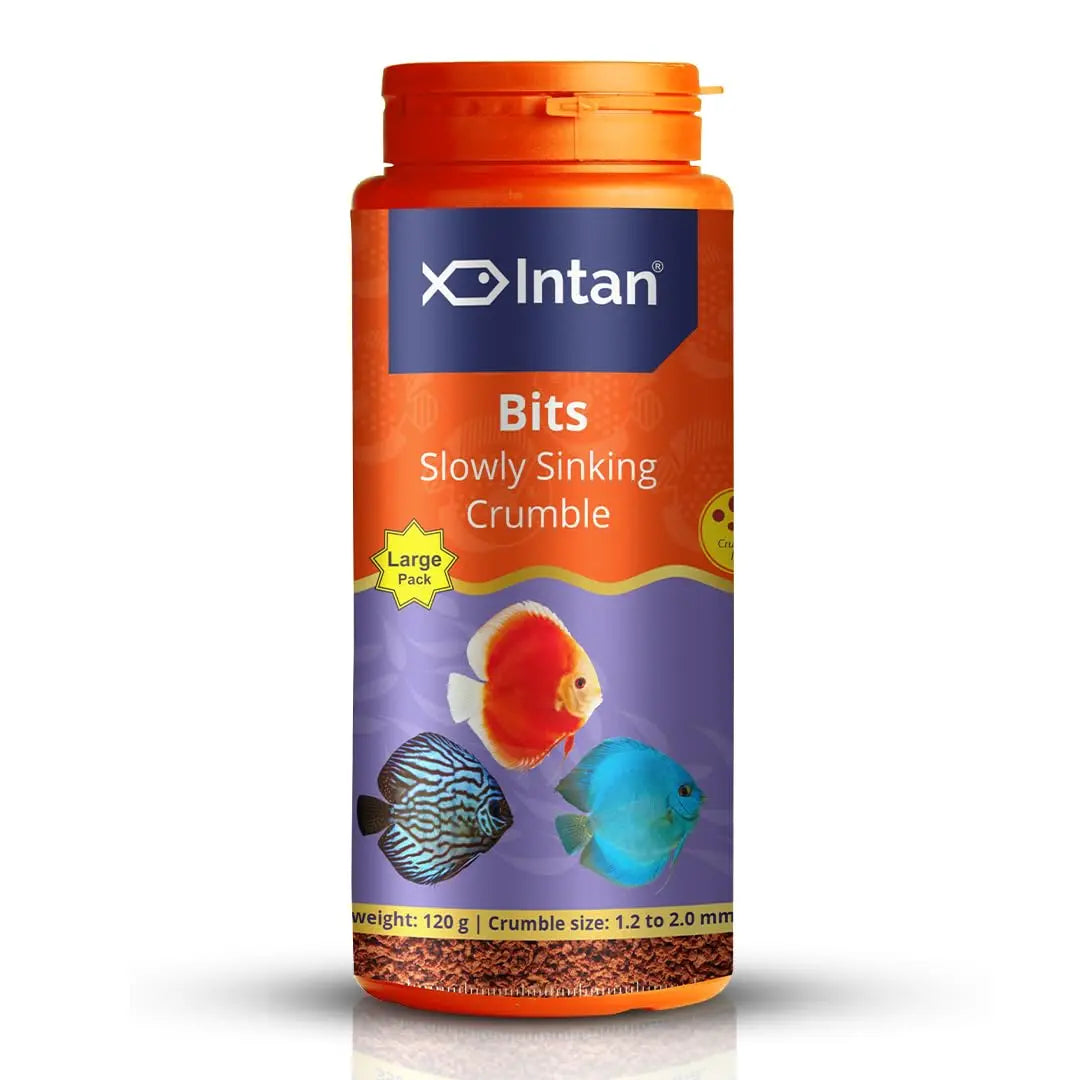 Intan - Bits, All Life Stages, Granule, Fish, 180 Grams, 1 Count Intan