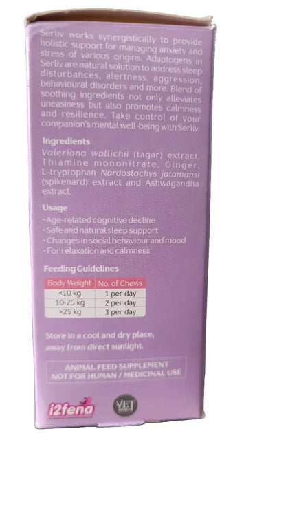 Intas Serliv Tablets for dogs & cats, 30 tabs Amanpetshop-