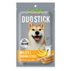 JerHigh Duo Stick Dog Treat - Milk with Banana - 50 g Each - Pack of 2 Heads Up For Tails