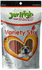 JerHigh Variety Stix Dog Treat, For small and medium dog, Stick, 200 grams JerHigh