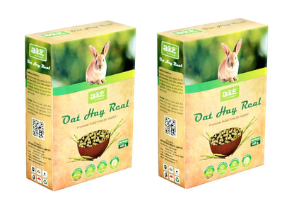 JiMMy Pet Products Oat Hay Real High Fiber Pellet Rabbit Food (800gm) JiMMy Pet Products