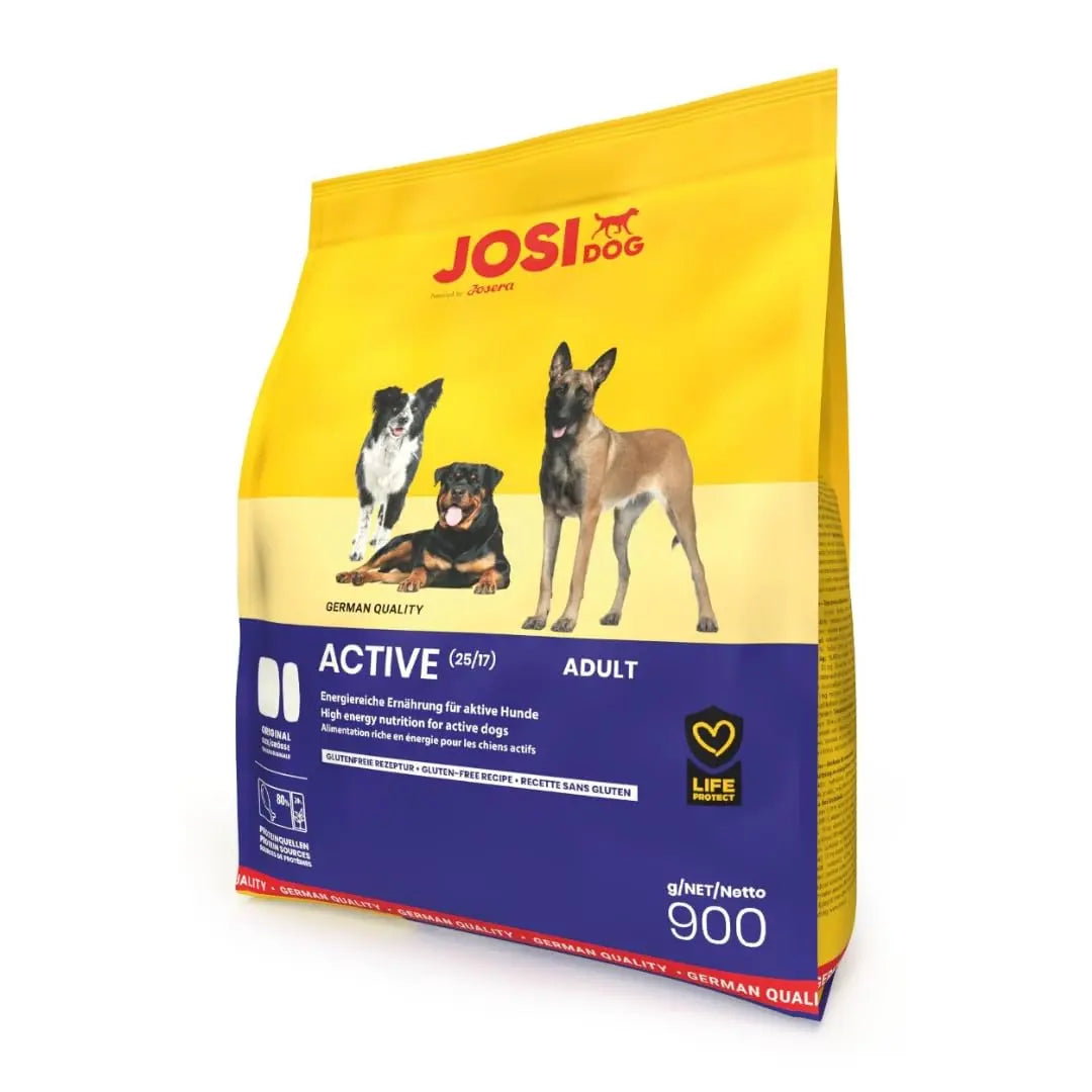 JosiDog Active Adult Dry Dog Food, (2.7kgx1) | High Protein Kibble for Active Dogs | Complete & Balanced Poultry Formula for Energy, Vitality & Digestive Health | Gluten Free Josera