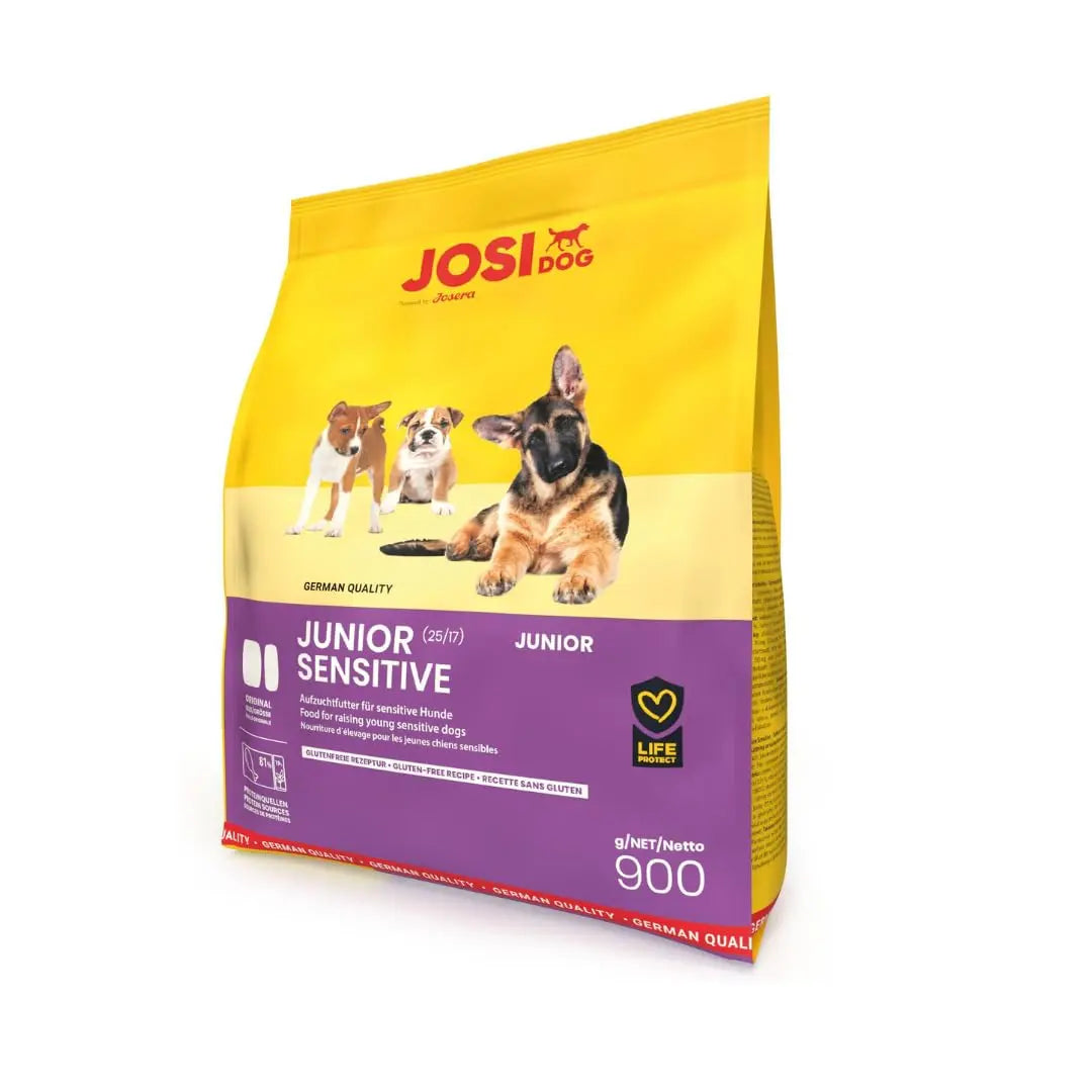 JosiDog Junior Sensitive | Junior (2.7kg x 1) | Premium Dry Food for Growing, Sensitive Dogs | Puppy Food from the 8th Week | Well Tolerated | Powered by Josera | Dog Food Josera