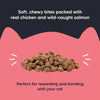 Meowsi by HUFT Soft Cat Treats – Salmon & Chicken – 50 gm | Tasty & Juicy Treats for Kittens & Adult Cats | Rich in Protein | for Persian Cats & All Breeds | Grain-Free Bites Heads Up For Tails