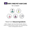 Moe Keratin Plus Pet Shampoo for Repair and Strengthening Damaged Fur| Natural Pet Shampoo Made with Plant Based Ingredients | Sulfate & Paraben Free, pH Balanced for Pets (900 ML) Moe Puppy