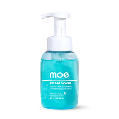 Moe Puppy Dry Shampoo for Cats | Cleansing & Conditioning, Detangling & Moisturizing | Quick Odor Removal | Safe for Kittens (300 ml) Moe Puppy