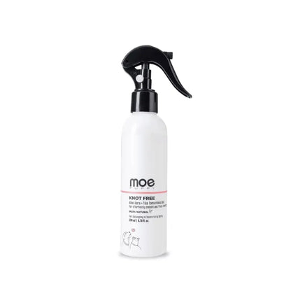 Moe Puppy Pet Deodorizer Spray for Dogs & Cats | Natural Fresh Odor Control | Aloe Vera & Tilia Bud Extract | 98.5% Natural | pH Balanced | Paraben & Sulphate Free | Made in India | 100 ml Moe Puppy
