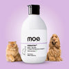 Moe Puppy's Keratin+ Protein Shampoo for Dogs & Cats, Shed Control, Repair & Strengthen Damaged Fur, Long Lasting Scent, Moisturizing, Natural Formula for Soft, Shiny Coat (300ml) Moe Puppy