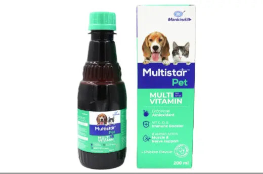 Multistar Pet Health Tonic, 200 ml Amanpetshop-