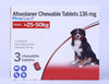 NEX Guard Chewable Tablet for Dogs of (25 to 50)|| (1 Chew) (Copy) Generic
