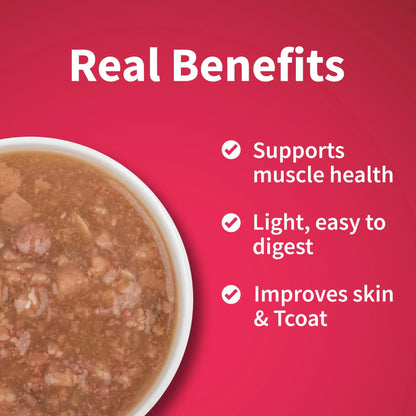 NutriMeow by HUFT Chicken in Gravy Wet Cat Food for Adult Cats - 80gm | Pack of 12 | Rich in Protein | Healthy, Nutritious & Delicious Cat Pouch | Complete Meal | Supports Active & Healthy Lifestyle NutriMeow