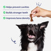 NutriWag Chicken Calcium Chew Bones Dog Treats – 500 gm | Protein & Calcium Rich | Supports Strong Bones & Teeth | Healthy Chews for All Breeds & Life Stages | No Added Preservatives NutriWag