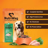 NutriWag Wet Dog Food with Chicken, Rice & Spinach - 300g | Complete & Balanced Meals for Dogs | All Breeds | High Protein | No Added Flavours NutriWag