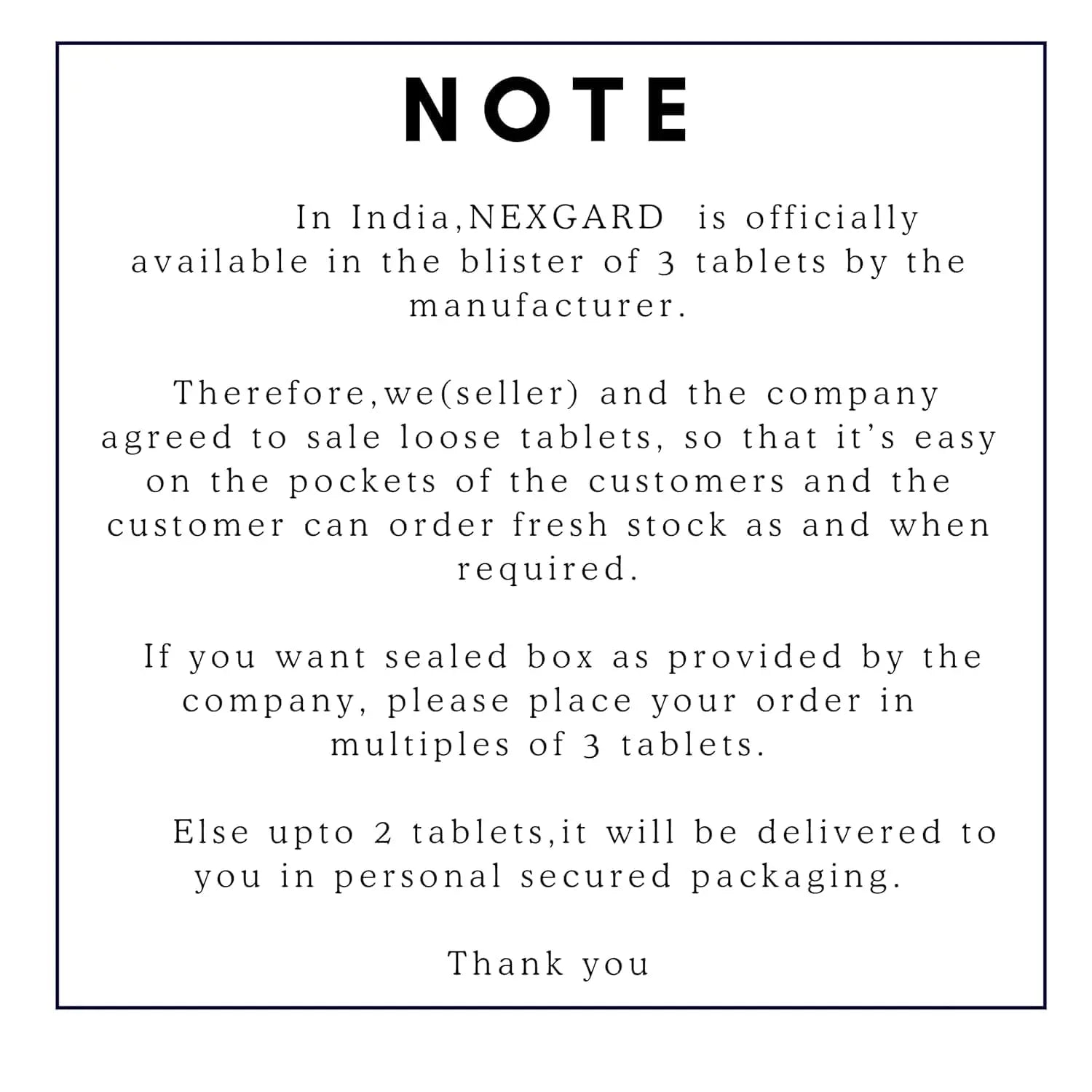 (OG) TM Presents NEX-Guard Chewable Tablet for Dogs of (10-25 kg)|| (1 Chew) Generic