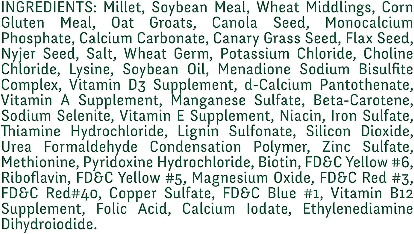 OXERA Best Bird Food LOVBIRDS, Parakeets, Cockatiel Contains ‎Yellow Millet, Canary Seeds, Imported Oats, Golden Millet,Nyjer Seeds, kangani Mix,Sunflower Seeds for Birds, Pack of 1 KG OXERA