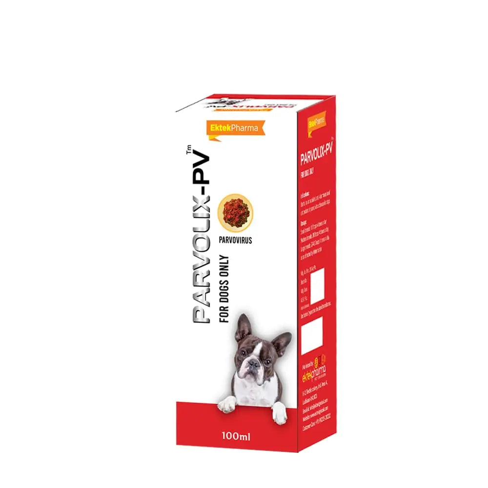 PARVOLIX - PV for Supportive Treatment of PARVO Virus Disease Drops 100MLFOR Dogs (Pack of 2) ALL4PETS