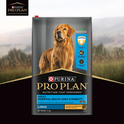 PURINA PRO Plan Adult Dog Food for Large Breed Dogs-15kg, Bag PURINA