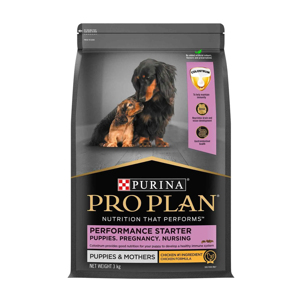 PURINA PRO Plan Performance Kibble Starter, Puppies & Mothers, 3 Kg Pack PURINA