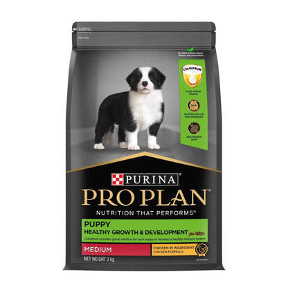 PURINA PRO Plan Puppy Food for Medium Sized Dogs, 3Kg Pack PURINA