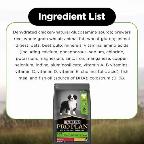 PURINA PRO Plan Puppy Food for Medium Sized Dogs, 3Kg Pack PURINA