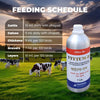 Pharma Vyytum-H Veterinary Vitamin-H for Cow, Cattle, Poultry & Livestock Animals with Vitamin-D3 & E Liquid Feed Supplement for Cattle, Cow and Farm Animals / (1 Litre Pack) Pharma