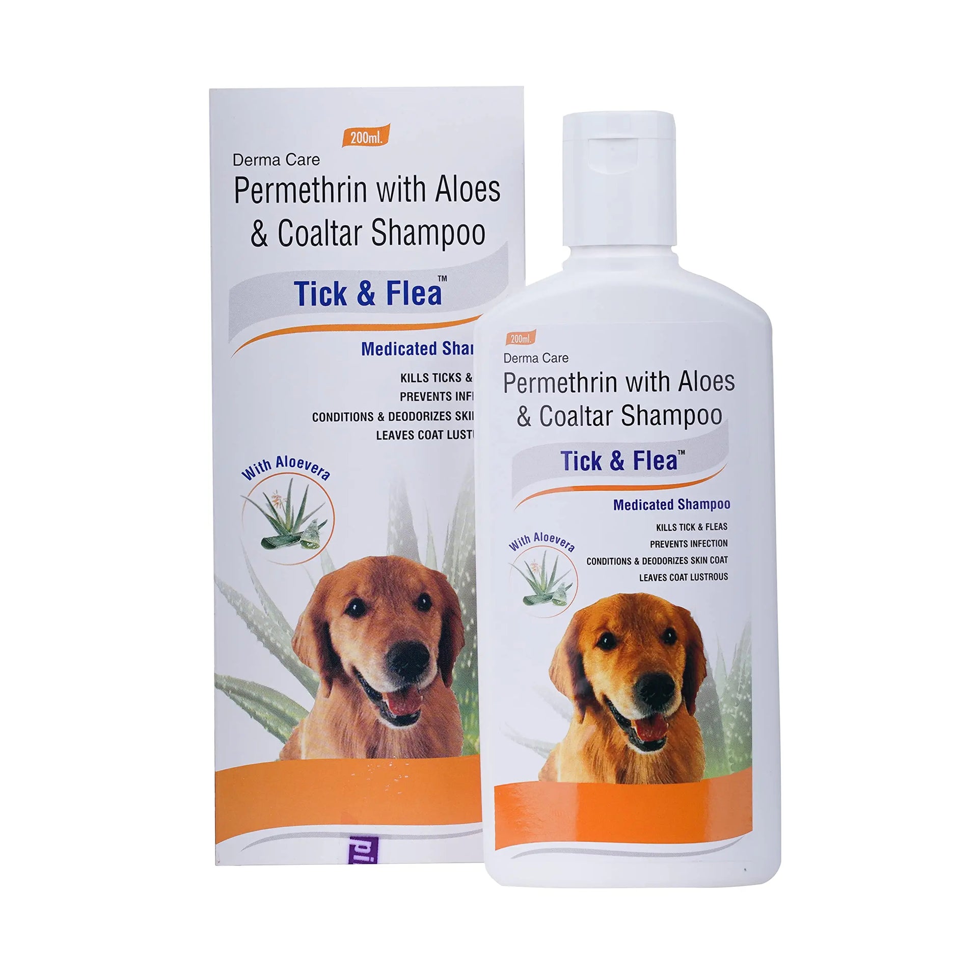 Pil Tick Flea Dog Shampoo 200ml Ditch to Itch Dog Shampoo for  Pomeranian, Puppy, Rottweiler Adult, German Shepherd, Labrador and Golden  Retriever