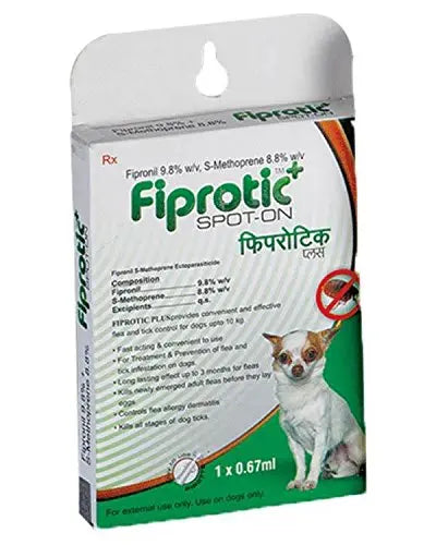 Pupkart All4pets Fiprotic Spot-on 0 to 10 kg Dogs (0.67 ml) Pupkart All4pets