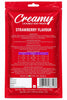 Puppy & Adult Dog Treats Creamy 5 Sticks Tasty & Nutritious Snack for All Breeds (15g x5) 75g | Strawberry Flavour | Ideal for Training | Supports Hydration | Boost Muscle Health (Chicken and Carrot) HAUSTIER KUMPEL