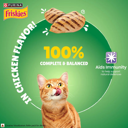 Purina Friskies Chicken Gravy-Licious, for Adult Cats, Pack of 12 (70gx12) PURINA