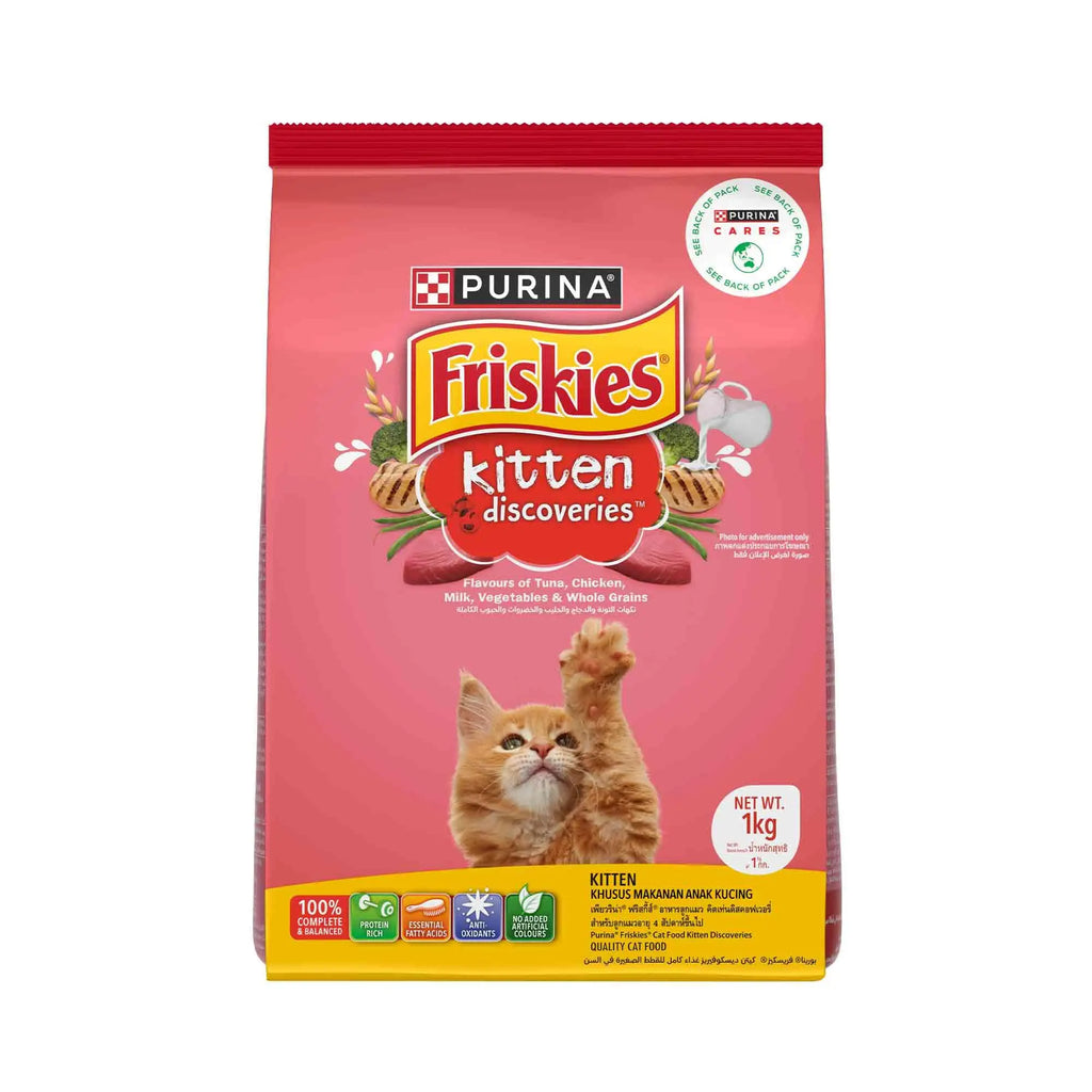 Purina Friskies Kitten Discoveries, Dry Food for Kitten, 1kg Pack PURINA