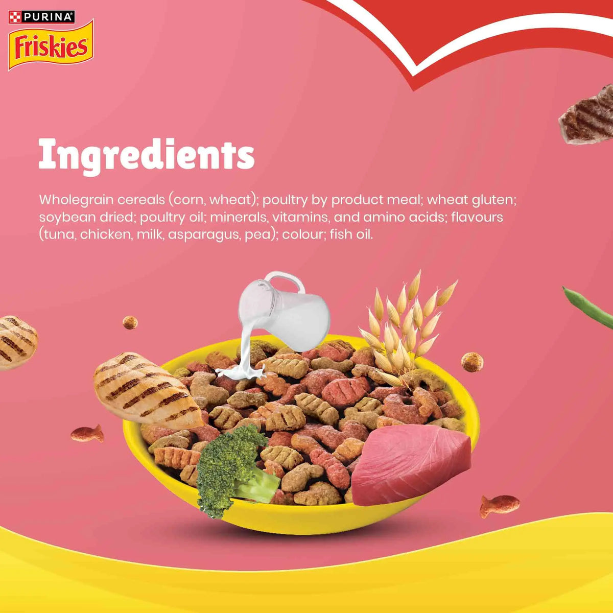 Purina Friskies Kitten Discoveries, Dry Food for Kitten, 1kg Pack PURINA