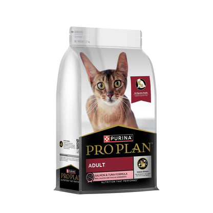 Purina Pro Plan Adult Cat Dry Food with Salmon & Tuna, 1.2kg Pack PURINA