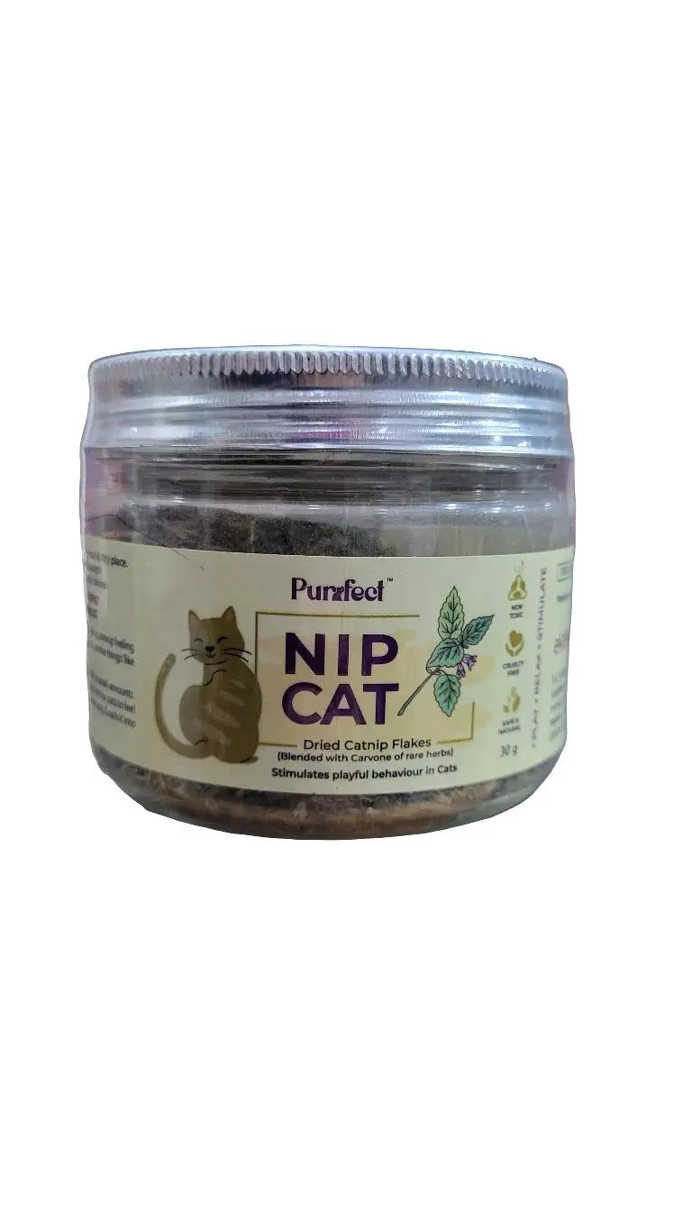 Purrfect cat nip dried catnip flakes Amanpetshop-