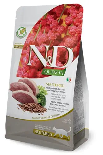 Quinoa NEUTERED Adult Dry CAT Food 1.5 KG (Pack of 1) Generic