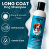 Richpet Ayurvedic Dog Shampoo and Conditioner for Long Coat Pets (300ml) – Long Coat Shampoo for Dogs & Cats with Moisturizing Aloe Formula for Soft, Silky, Tangle-Free Fur & Fresh Long-Lasting Scent Richpet