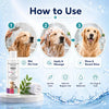 Richpet Pinox Shampoo for Dogs & Cats 200ml | Piroctone Olamine Formula for Itchy Skin Care & Coat Hygiene | Soothing Pet Cleanser for Sensitive Skin & Daily Grooming Richpet