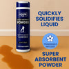 Richpet Super Nano Urine Absorbent Powder (125gm) – Easy Dog Pee Cleaner that Quickly Turns Urine, Vomit & Liquid Messes into Gel for Fast, Hygienic and Odor-Free Cleanup Richpet