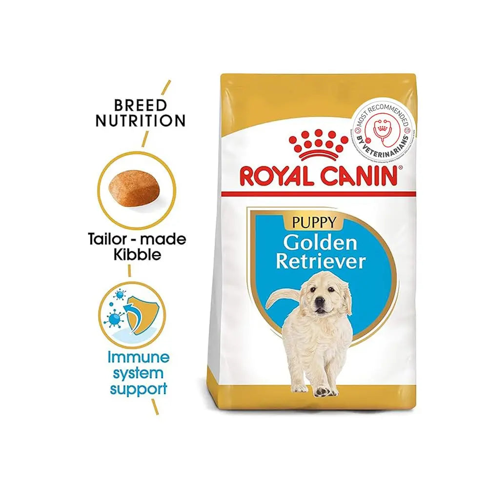 Royal Canin Golden Retriver Puppy Food, Dry Food, Helps with Healthy Skin & Coat, Supports Immune System & Digestive Health, 3 Kg ROYAL CANIN