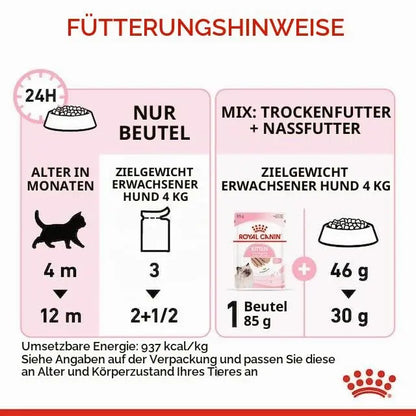 Royal Canin Kitten Instinctive, 85 gram (Pack of 12) ROYAL CANIN