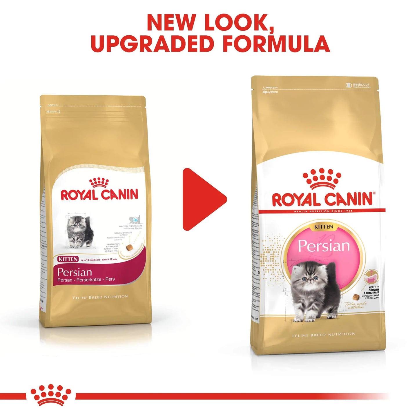 Royal Canin Persian Kitten Food, 400 Grams, Dry Food, Supports Healthy Growth & Long Hair, Digestive Health, and Immunity System ROYAL CANIN