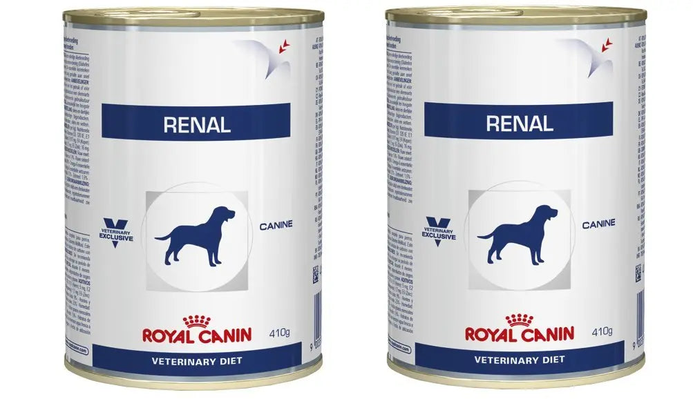 Royal Canin Veterinary Diet Renal Dog Can 410 g (Pack of 2), Adult, dry ROYAL CANIN
