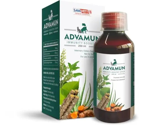 Savavet Advamun Immunity Syrup for Dogs & Cats (200ml) Fifozone