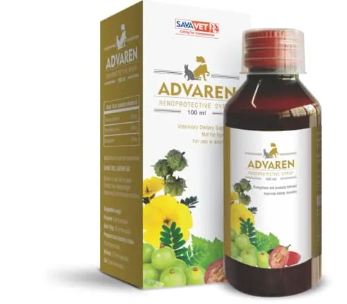 Savavet Advaren Renoprotective Syrup for Dogs & Cats - 100ml Fifozone