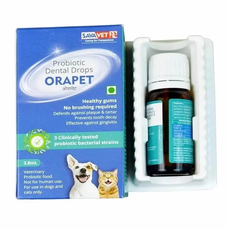 Savavet Orapet Dental Drops for Dogs and Cats Fifozone