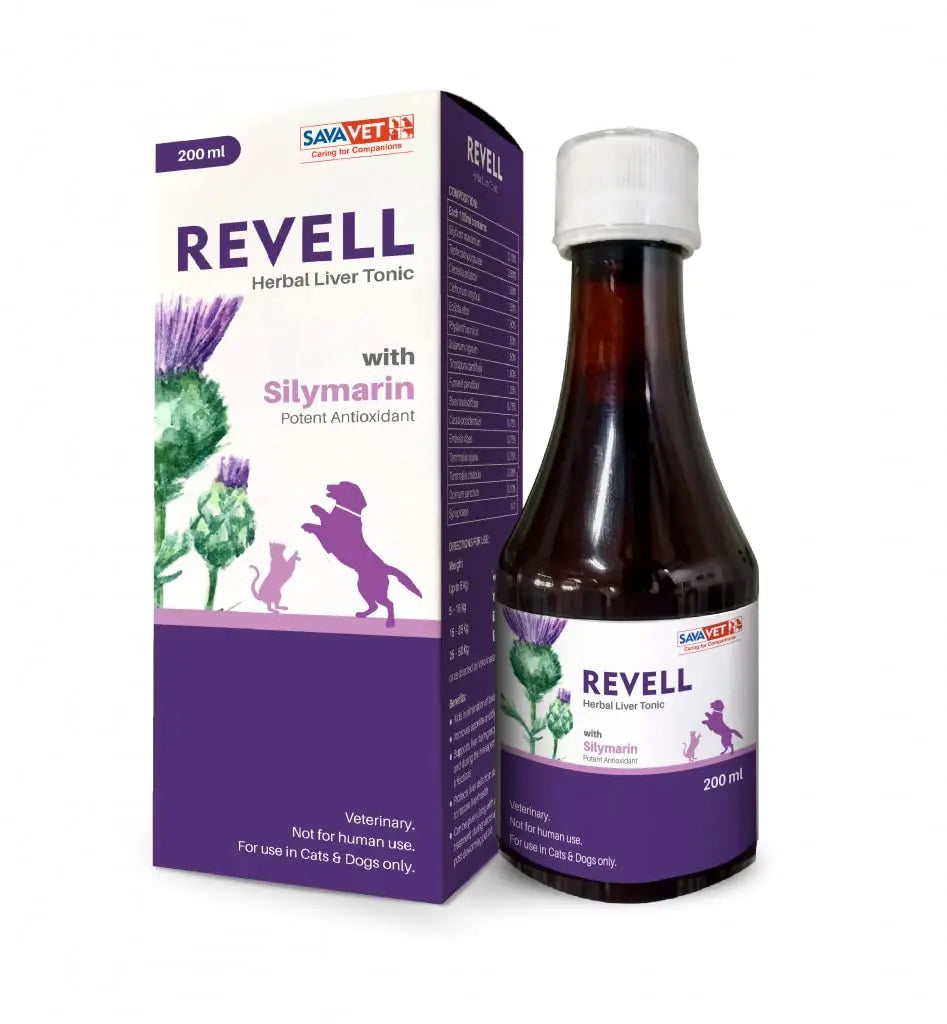 Savavet Revell Liver Tonic for Cats & Dogs (200 ml) Fifozone